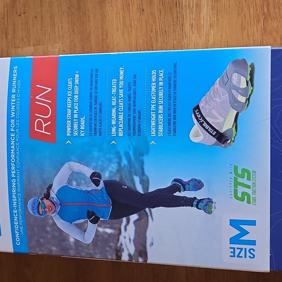 Brand New STABIL ICERS / Run snow crampons / snow cleats - Picture 3 of 7